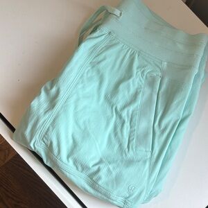 lululemon athletica Light Green Athletic Shorts
